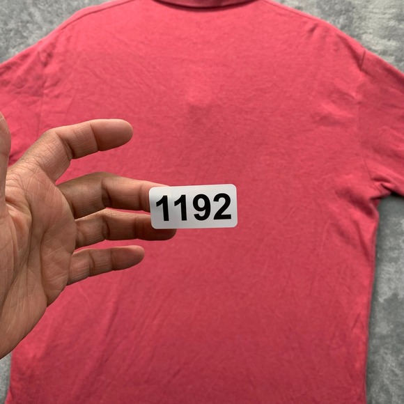 Polo by Ralph Lauren Mens Shirt Med Watermelon Short Sleeve Cotton Classic Fit - Picture 10 of 10